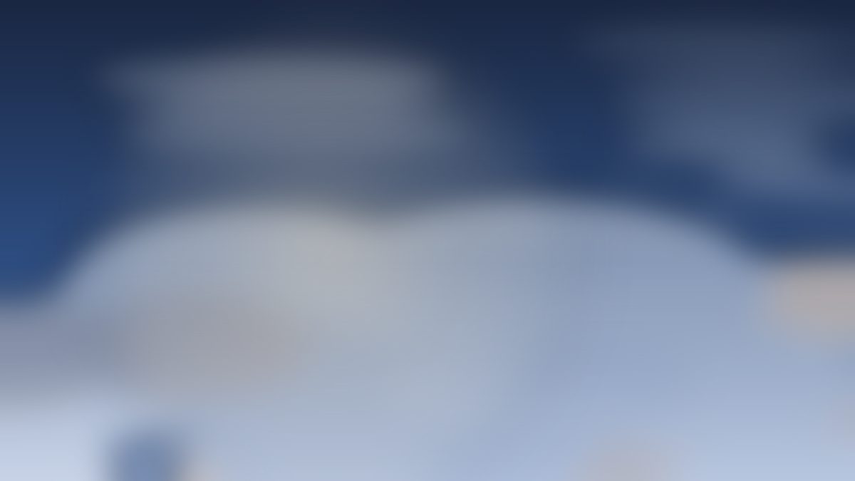 Heavy blue clouds with light behind them
