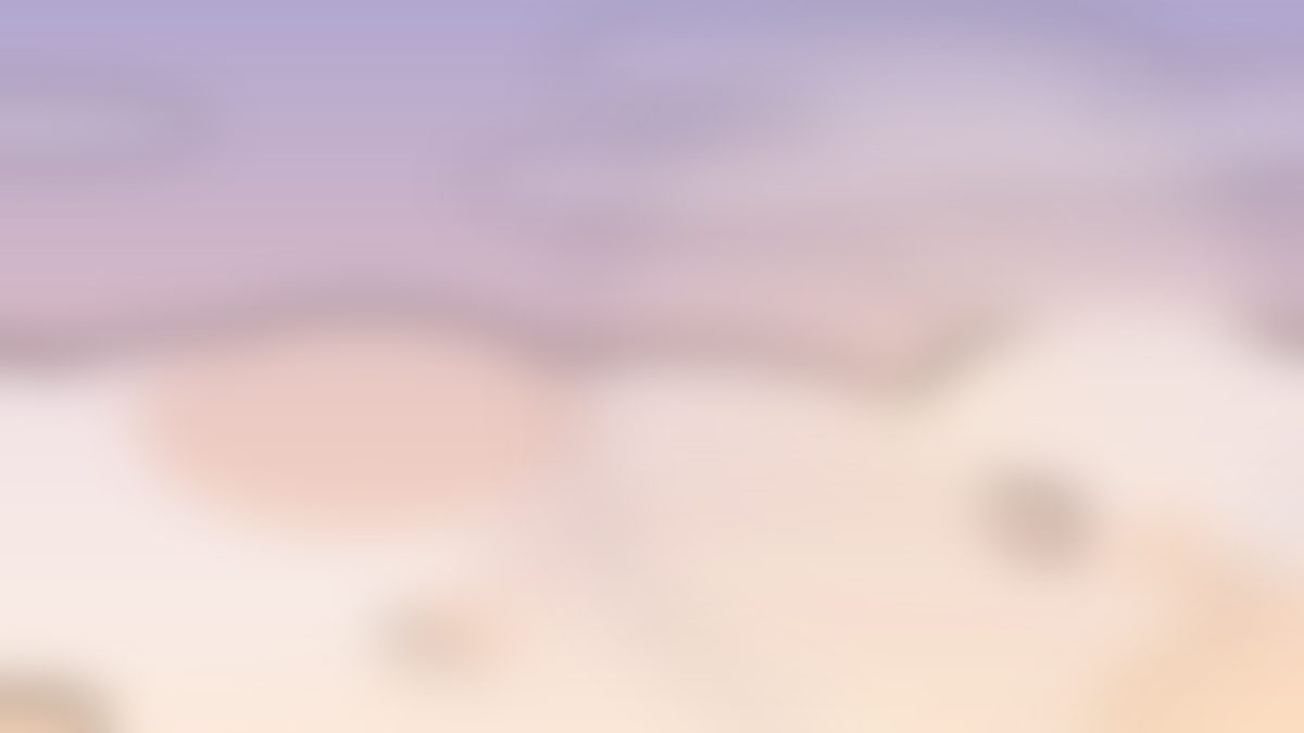 Pale rose clouds in a gentle sky
